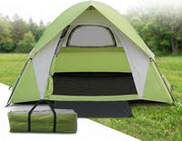 Camping Tents 4/6 Person Tents Camping Tents for Camping Waterproof Double Layer Waterproof Rain Fly for Family Outdoor Backpacking Hiking 3-Season Dome