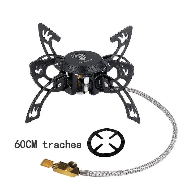 Lohascamping Folding 3800W Camping Stove UFO Gas Burners Tourist Camping Burner Capacity Lightweight Camping Stove Portable BBQ