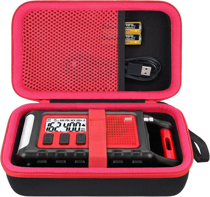 Hard Case Compatible with Midland ER310/ER310PRO/ER210 NOAA Emergency Crank Weather Radio