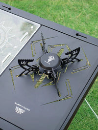 Lohascamping Folding 3800W Camping Stove UFO Gas Burners Tourist Camping Burner Capacity Lightweight Camping Stove Portable BBQ