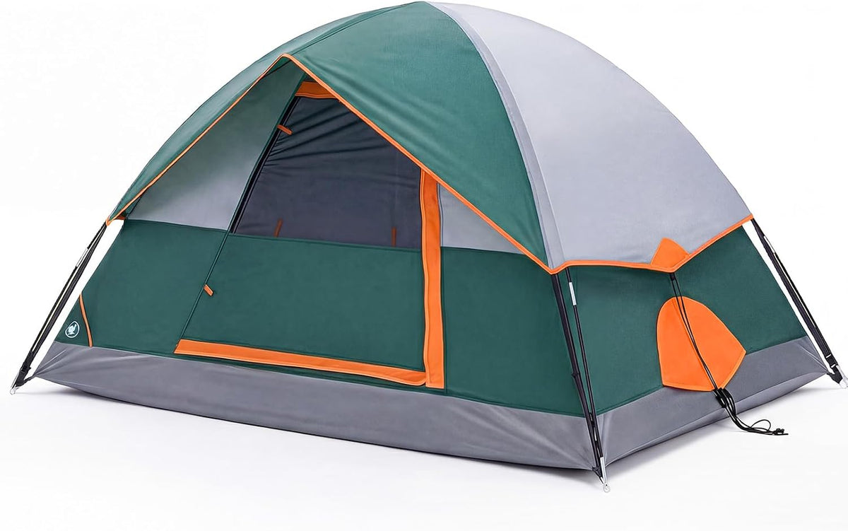 2/4/6/8 Person Camping Tent, Waterproof Windproof Tent with Rainfly for Outdoor,Enhanced Stability for Family Outdoor Camping Hiking, Lightweight Easy Setup with Carry Bag