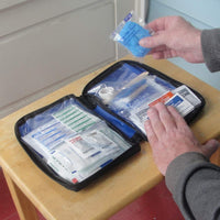 FAO-428 All-Purpose Emergency First Aid Kit for Home, Car, Travel, and Business, 131 Pieces
